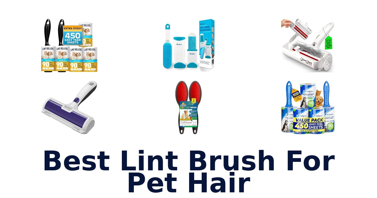 best lint brush for pet hair