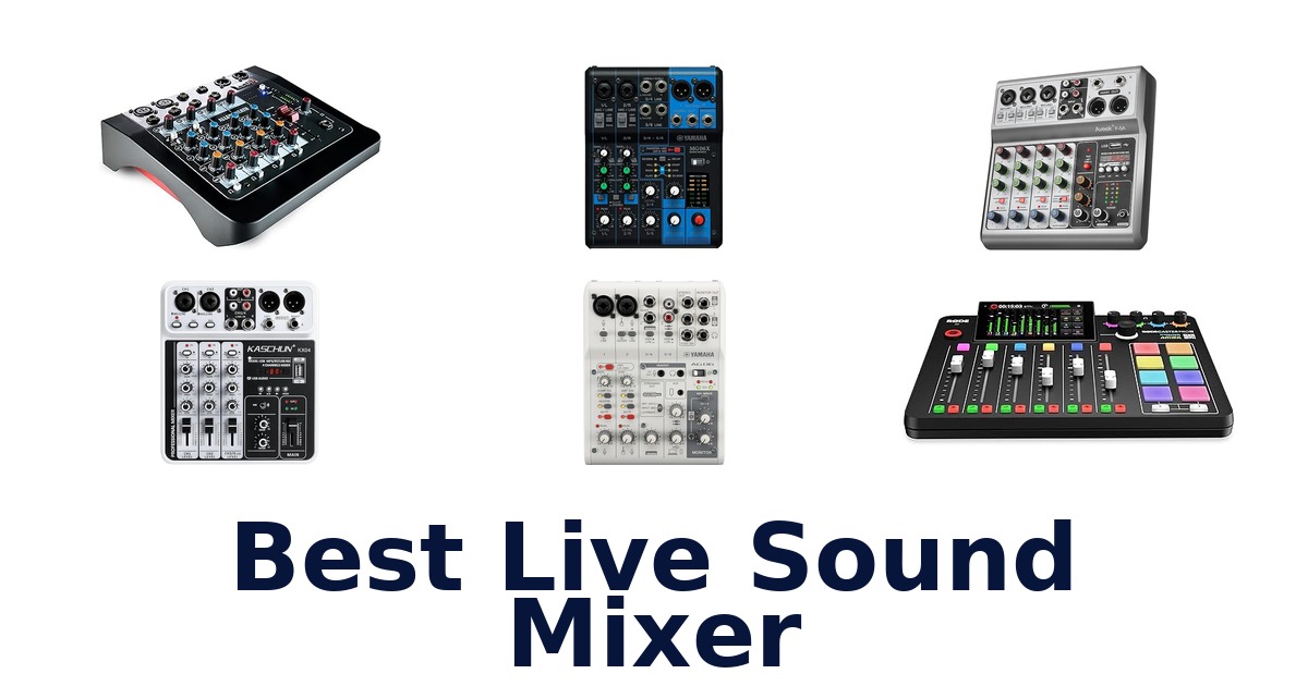 best live sound mixer