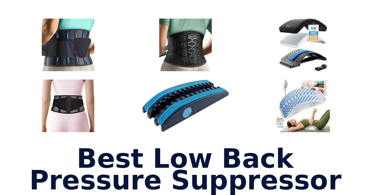 BEST Low Back Pressure Suppressors: Top 10 Picks