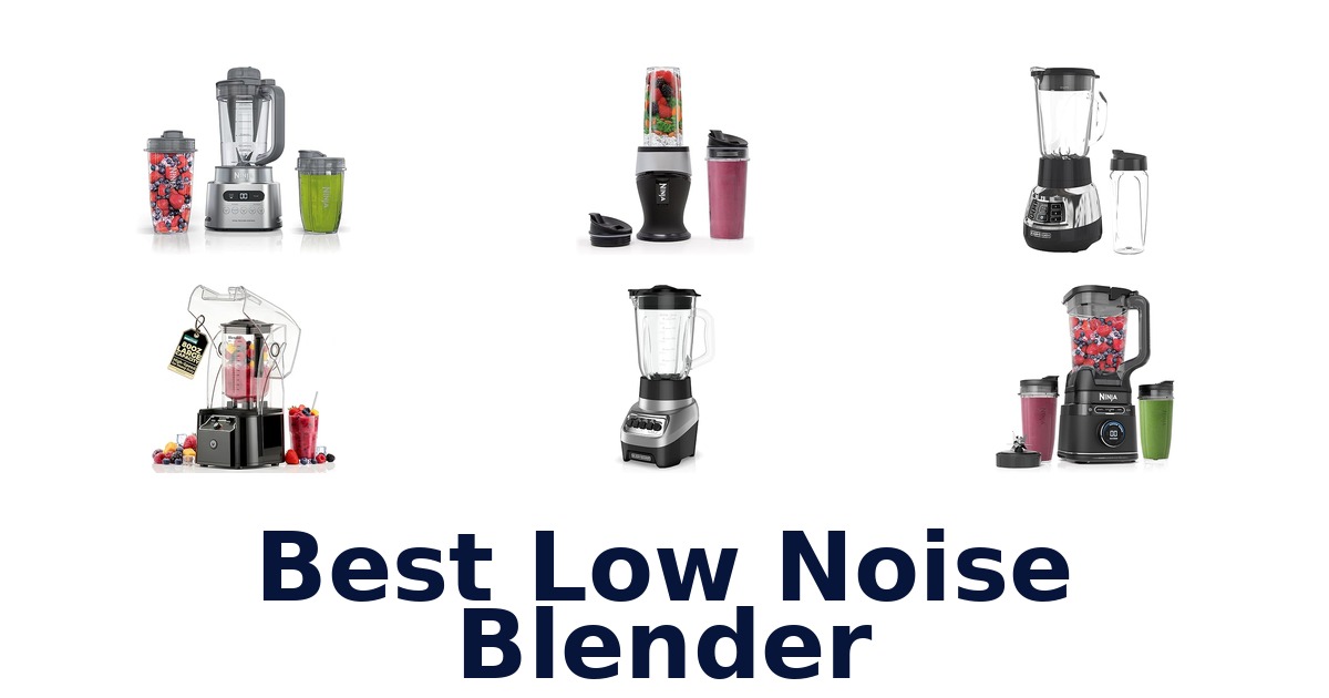 best low noise blender