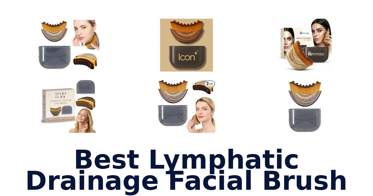 best lymphatic drainage facial brush