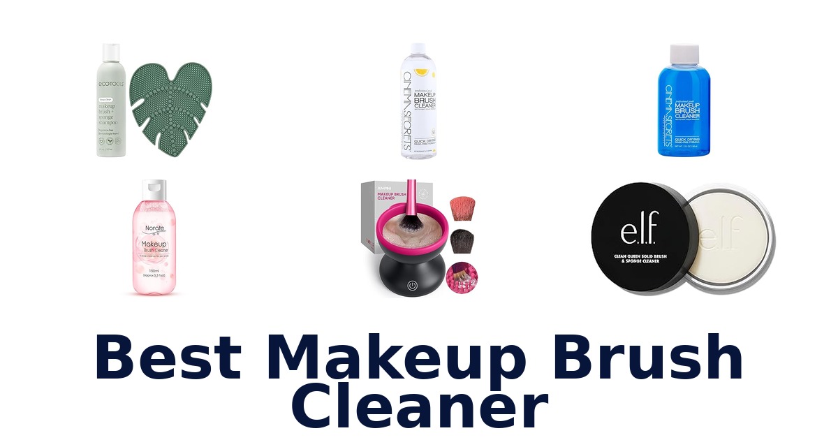 best makeup brush cleaner