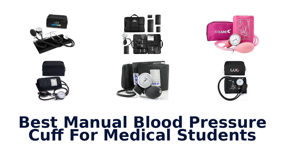 Best Manual BP Cuffs for Medical Students: Top 10 Picks