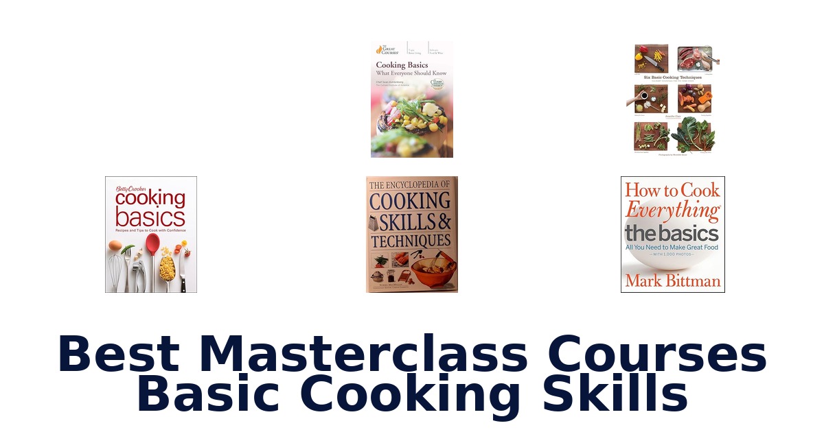 best masterclass courses basic cooking skills