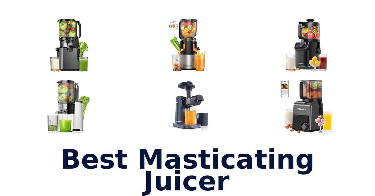 best masticating juicer