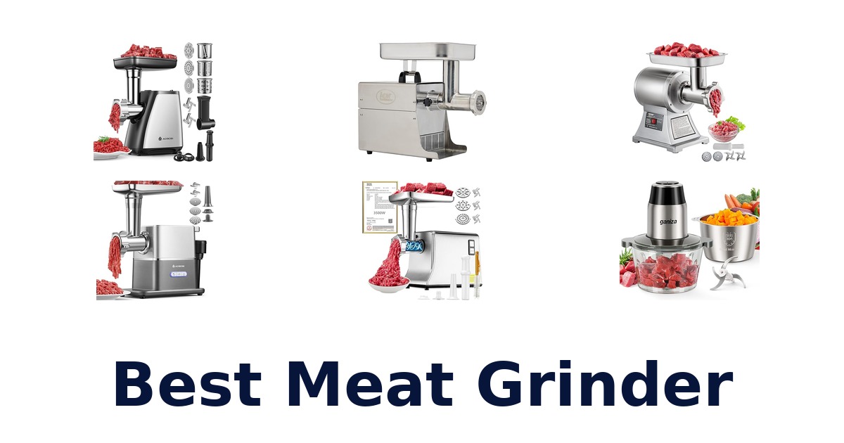 best meat grinder