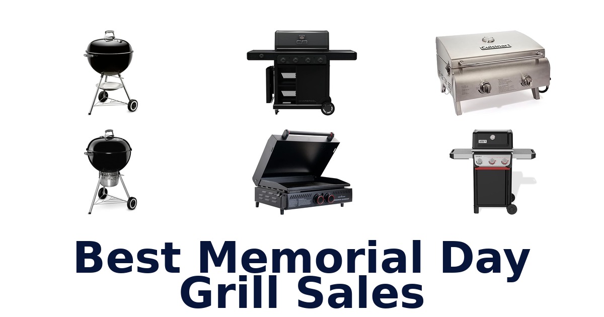 best memorial day grill sales