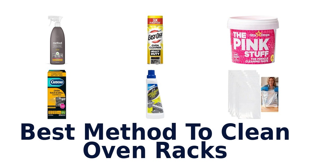 best method to clean oven racks