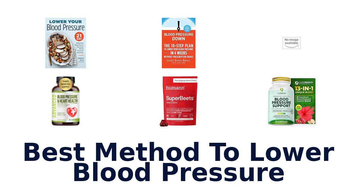 Best Ways to Lower Blood Pressure