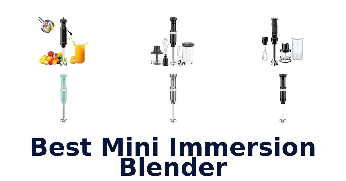 best mini immersion blender
