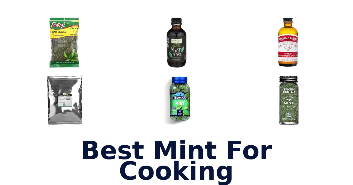 best mint for cooking
