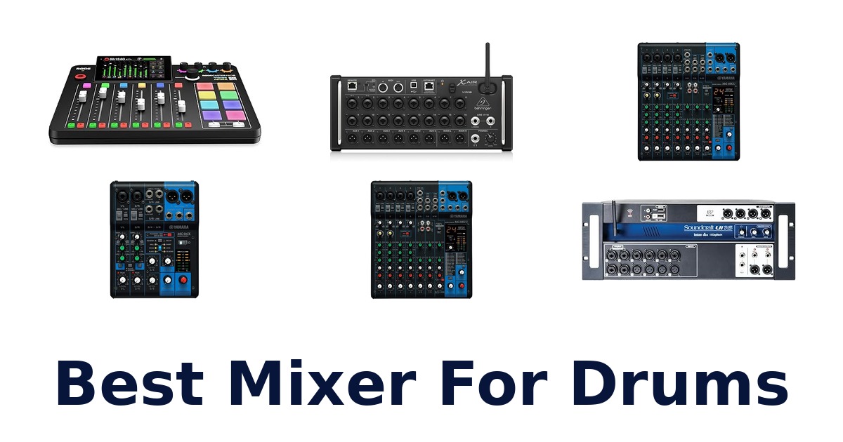 best mixer for drums