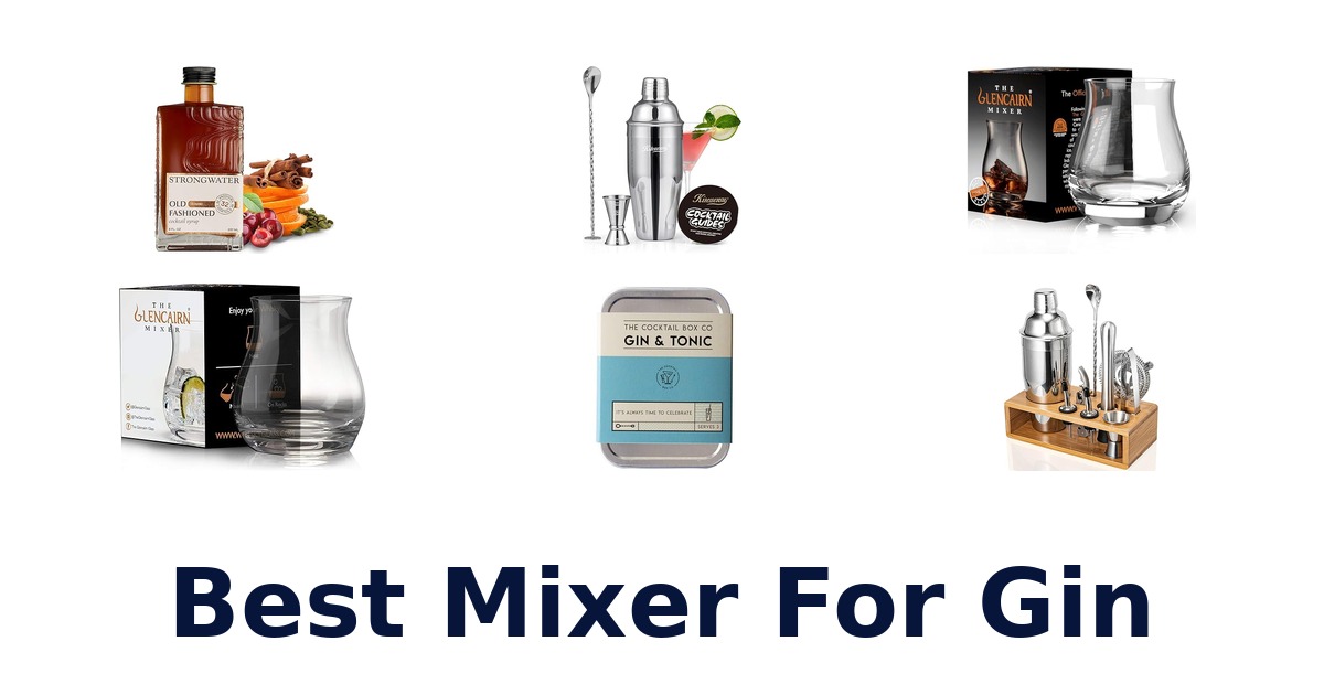 best mixer for gin