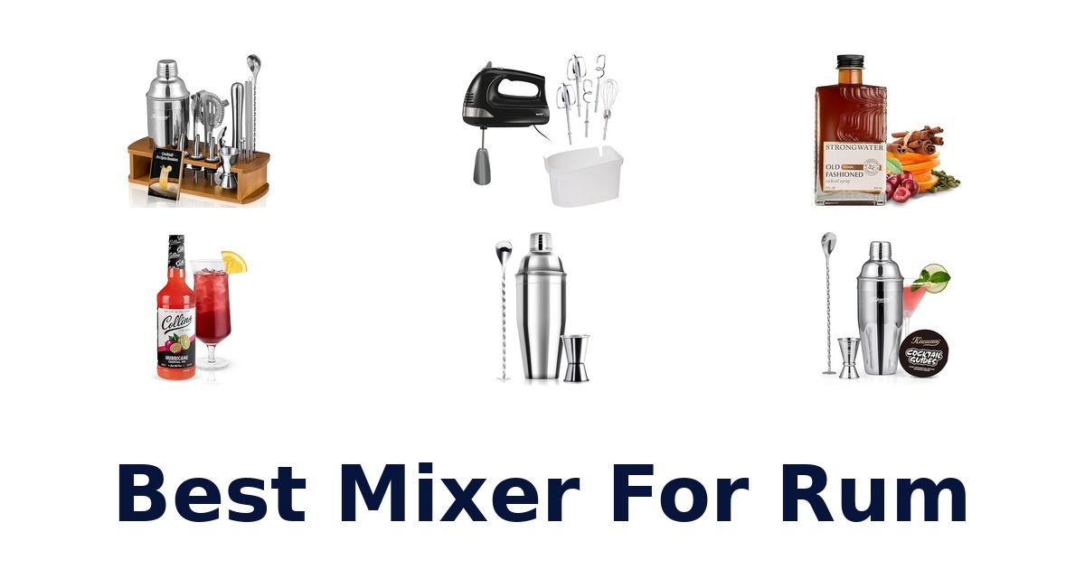 best mixer for rum