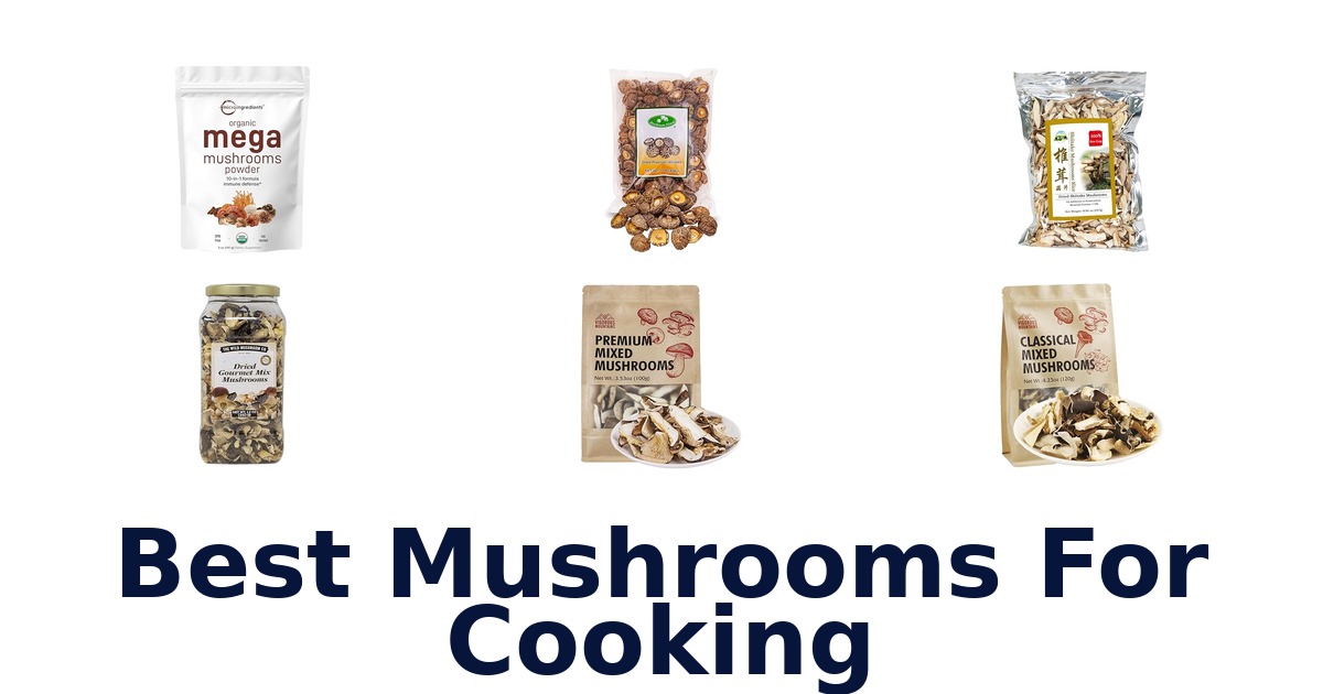 best mushrooms for cooking