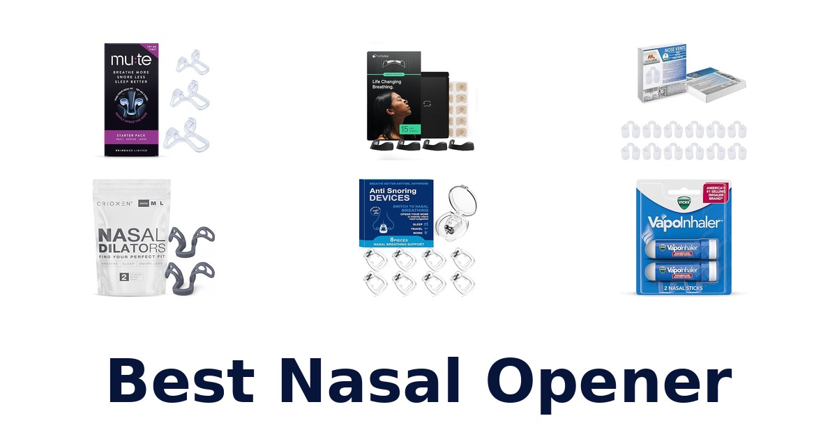 best nasal opener