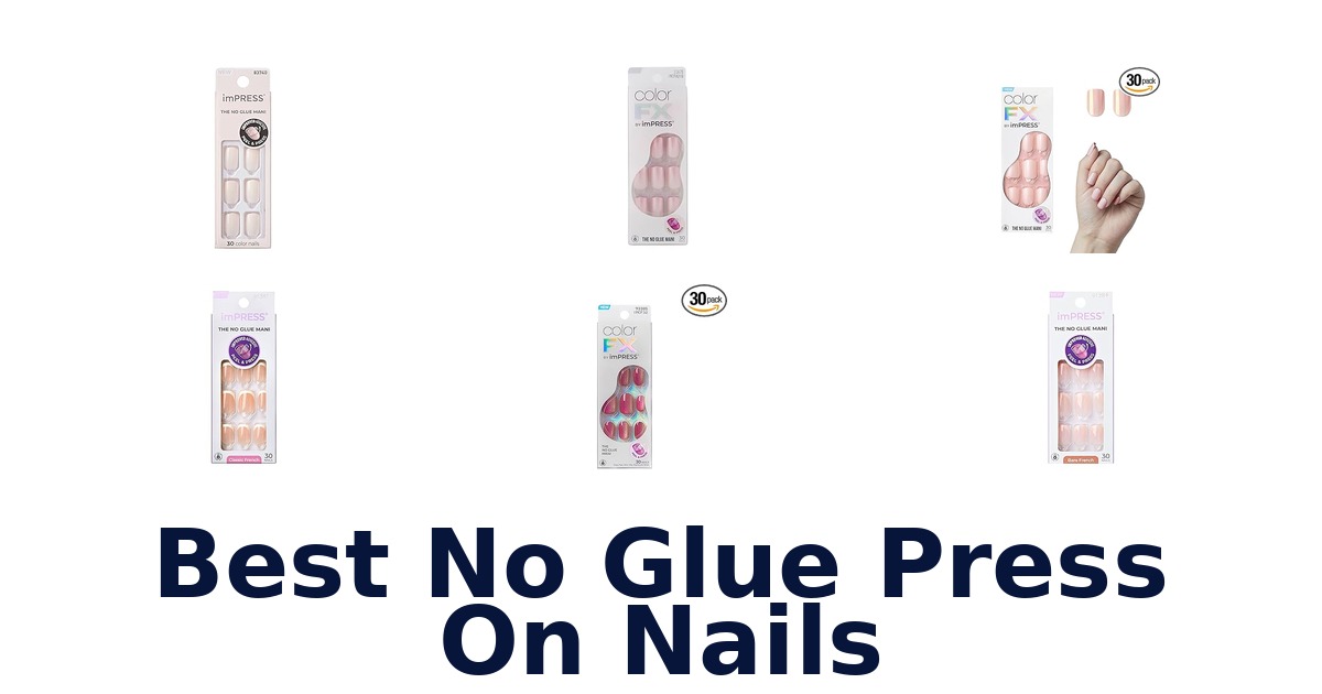 best no glue press on nails
