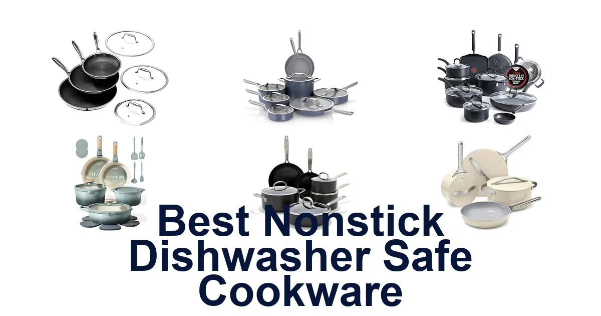 best nonstick dishwasher safe cookware