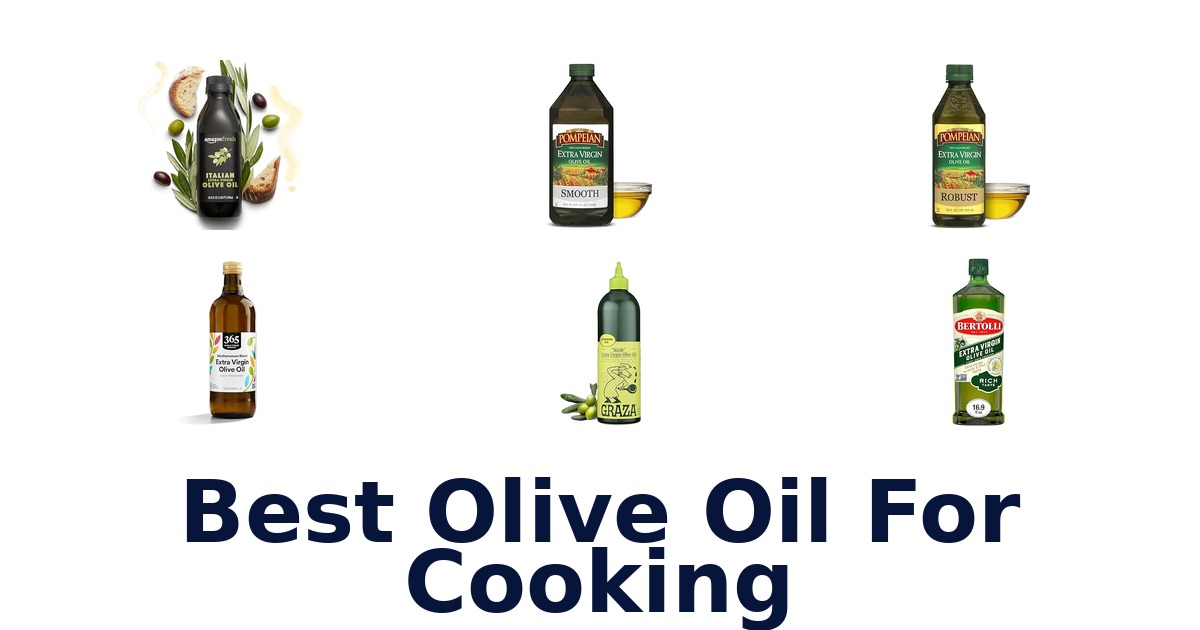 best olive oil for cooking