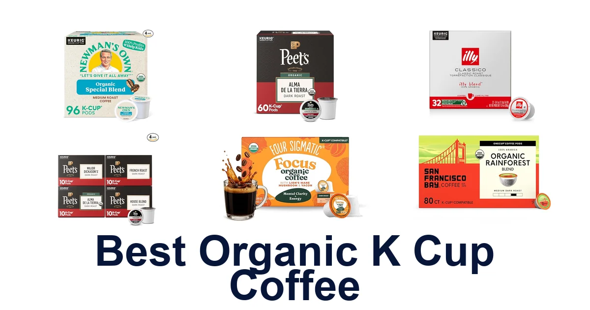 best organic k cup coffee