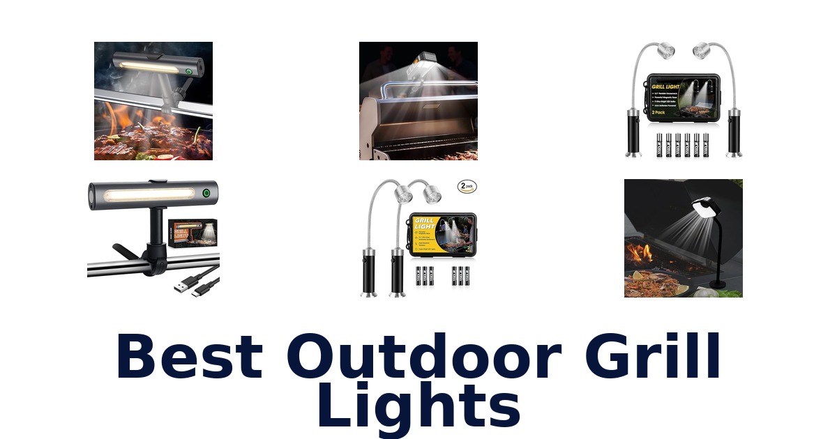 best outdoor grill lights