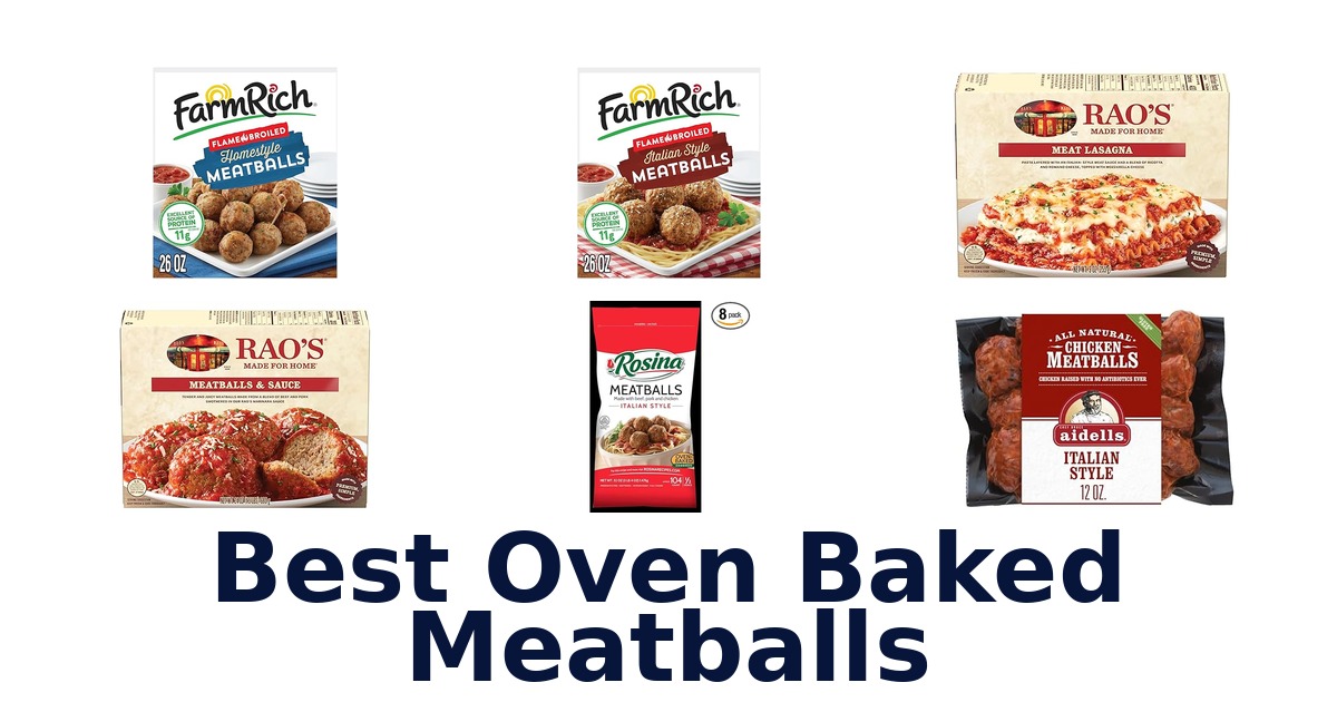 best oven baked meatballs