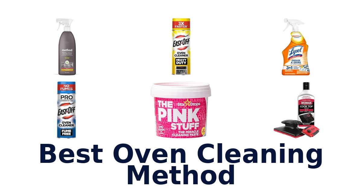 best oven cleaning method