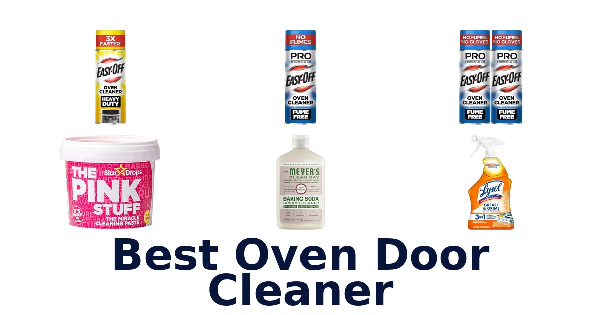 best oven door cleaner