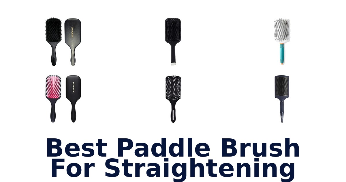 best paddle brush for straightening