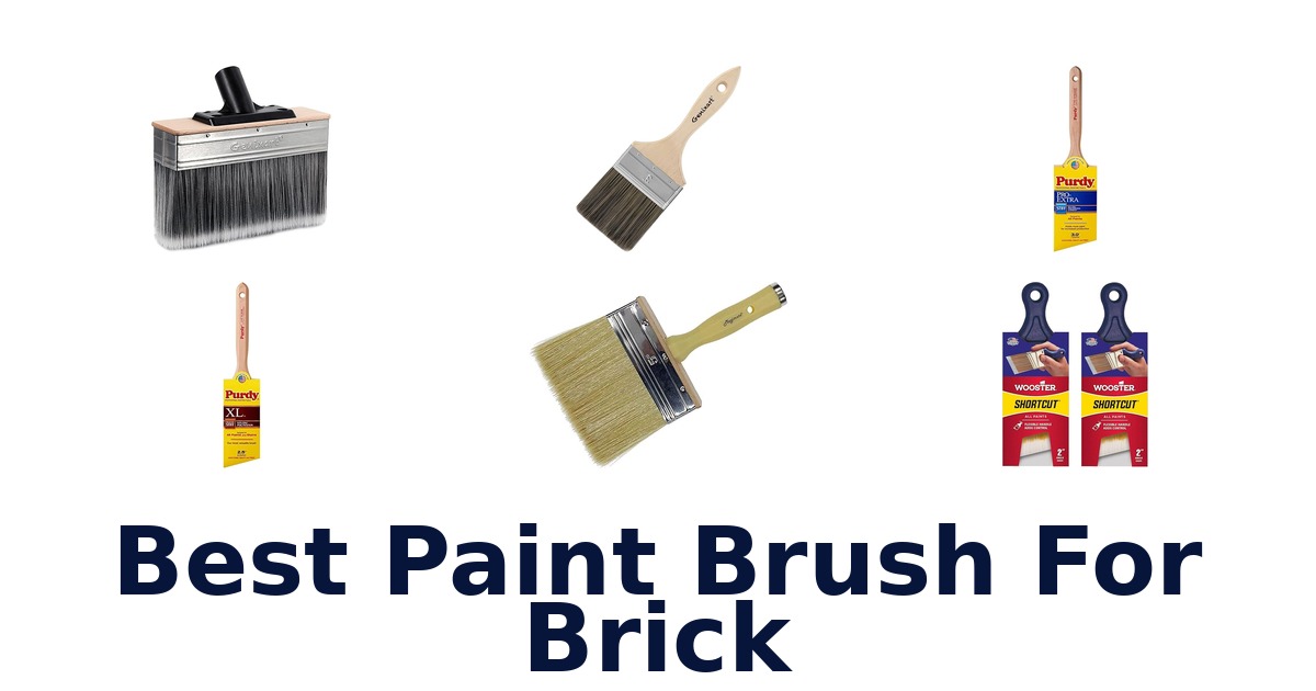 best paint brush for brick