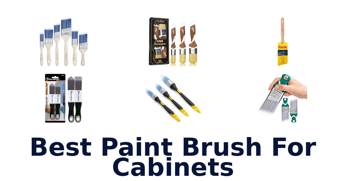 best paint brush for cabinets