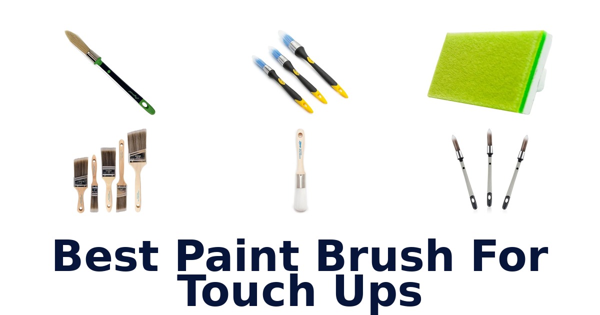 best paint brush for touch ups