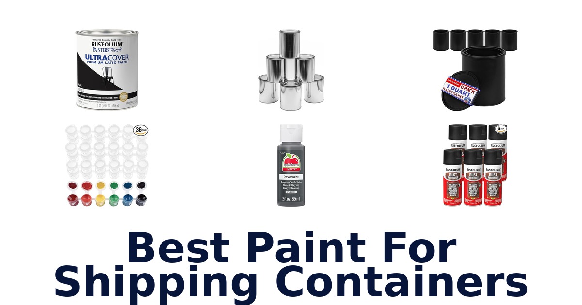 best paint for shipping containers
