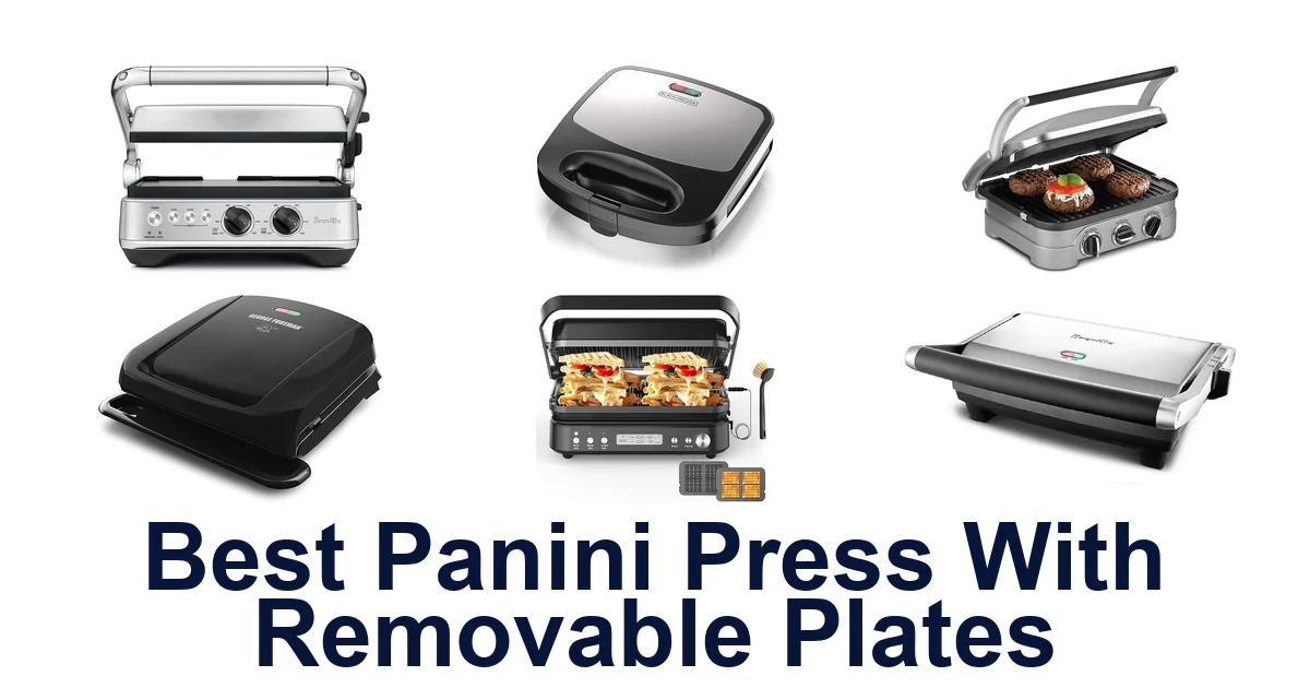 Best Panini Presses With Removable Plates: Top 10 Picks