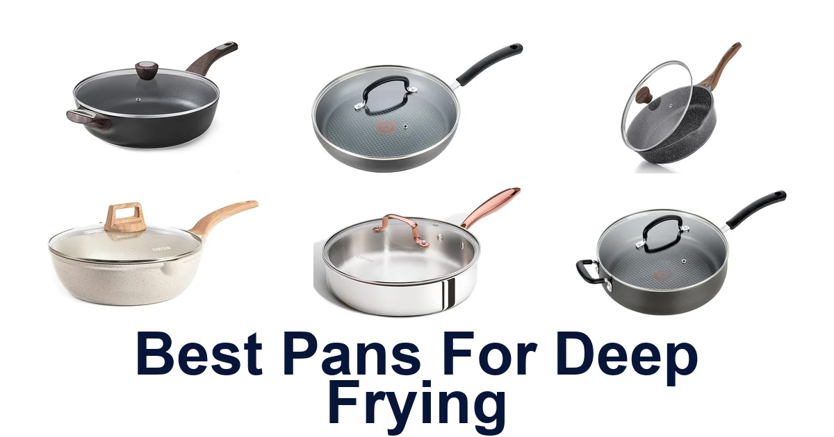 BEST Pans for Deep Frying: Top 10 Picks