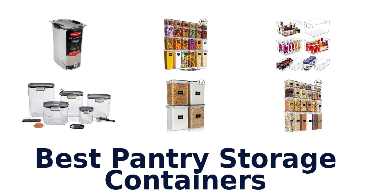 best pantry storage containers