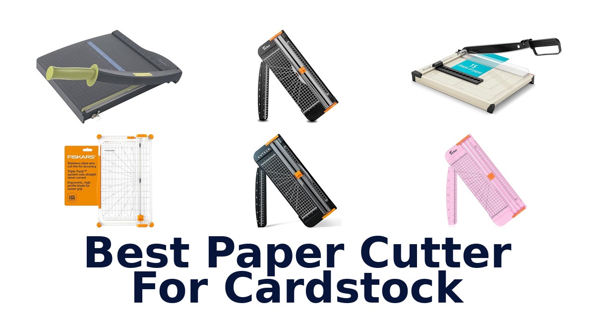 best paper cutter for cardstock