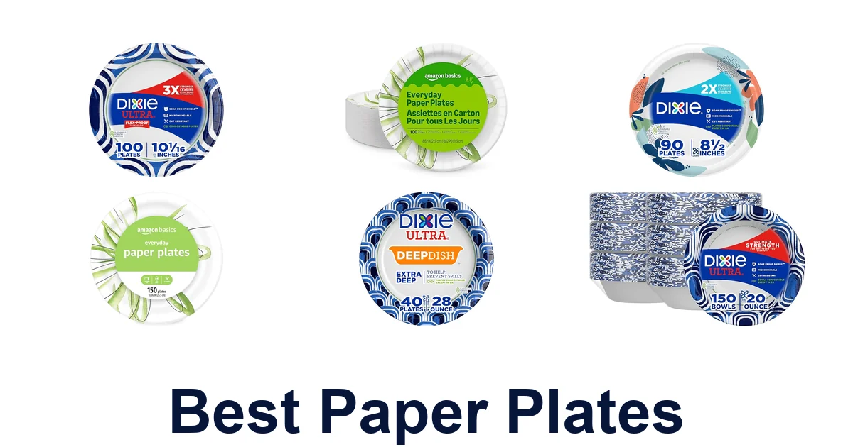BEST Paper Plates: Top 10 Picks for Any Event