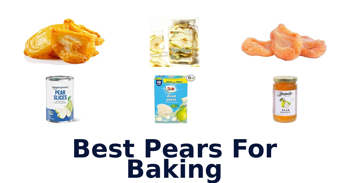 best pears for baking