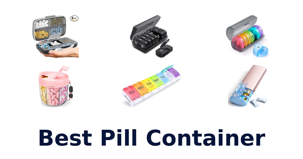 best pill container