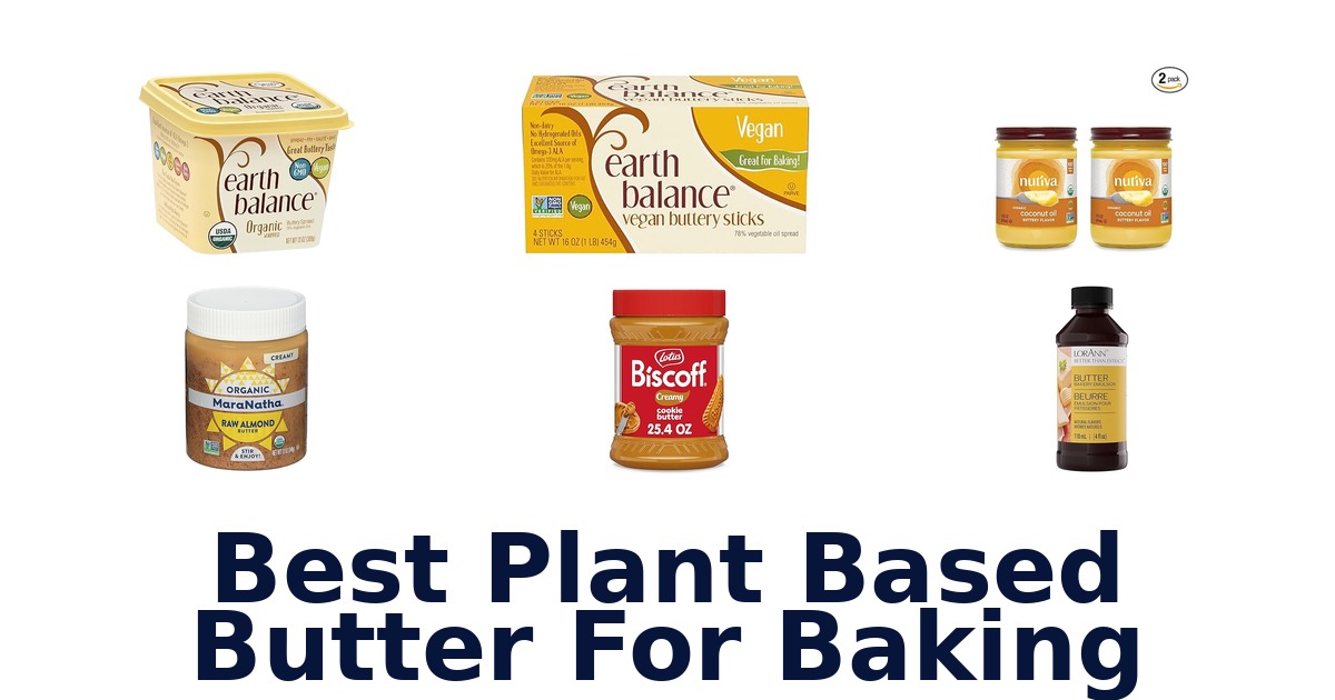 best plant based butter for baking