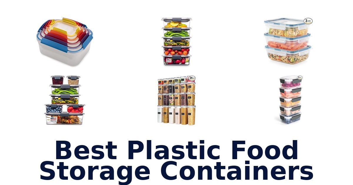 best plastic food storage containers