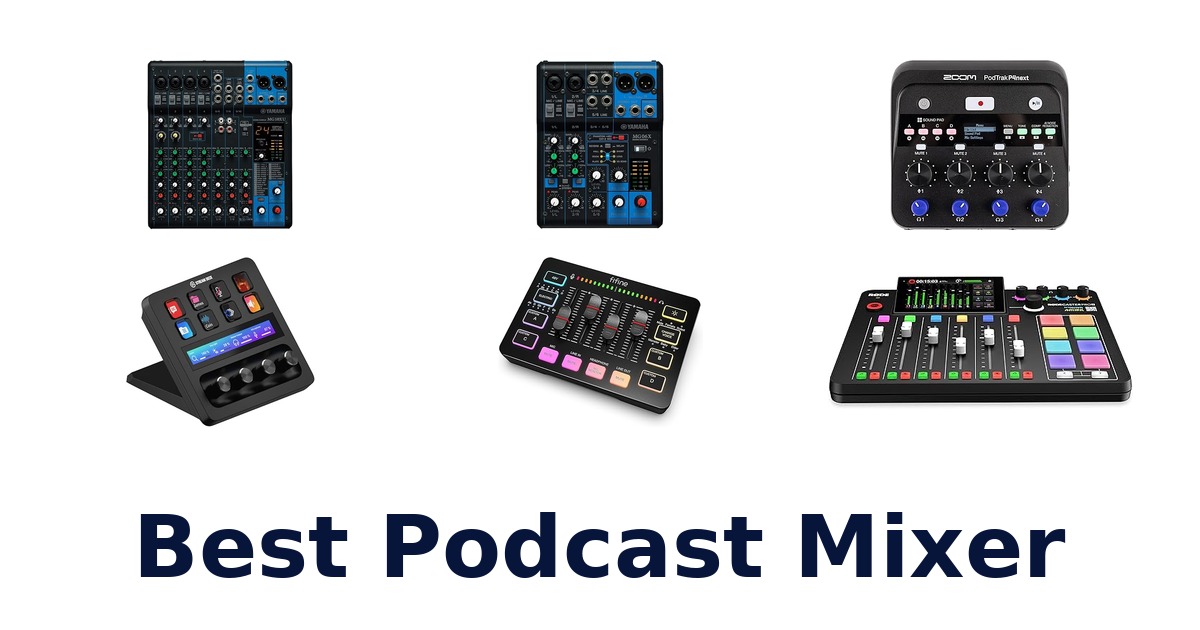 best podcast mixer