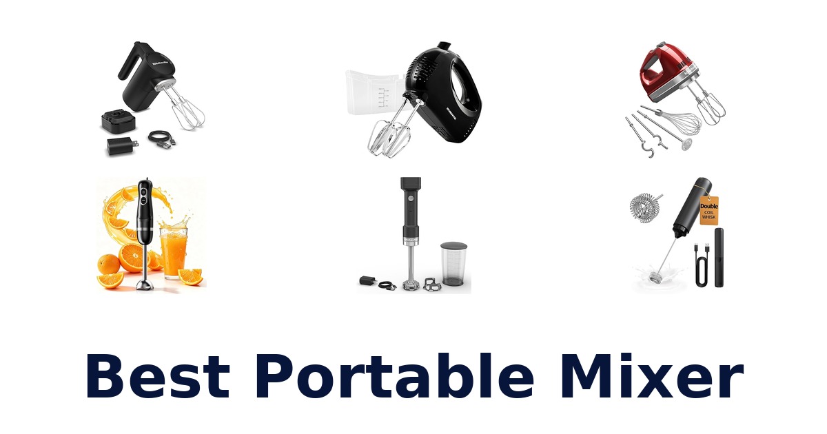 best portable mixer