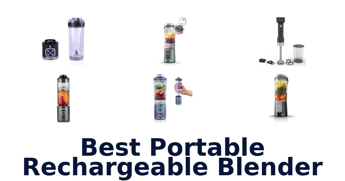 best portable rechargeable blender
