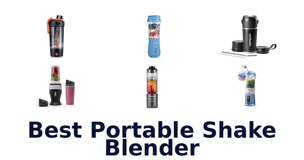 best portable shake blender