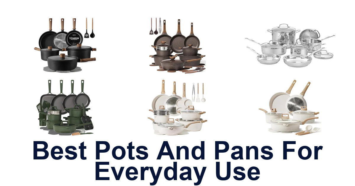 BEST Pots & Pans for Everyday Use (Top 10 Picks!)