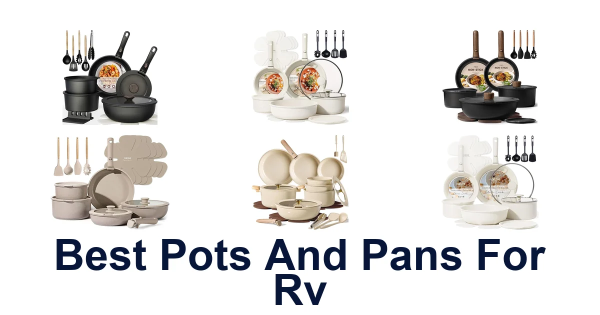 Best Pots & Pans for RV: Top 10 Picks