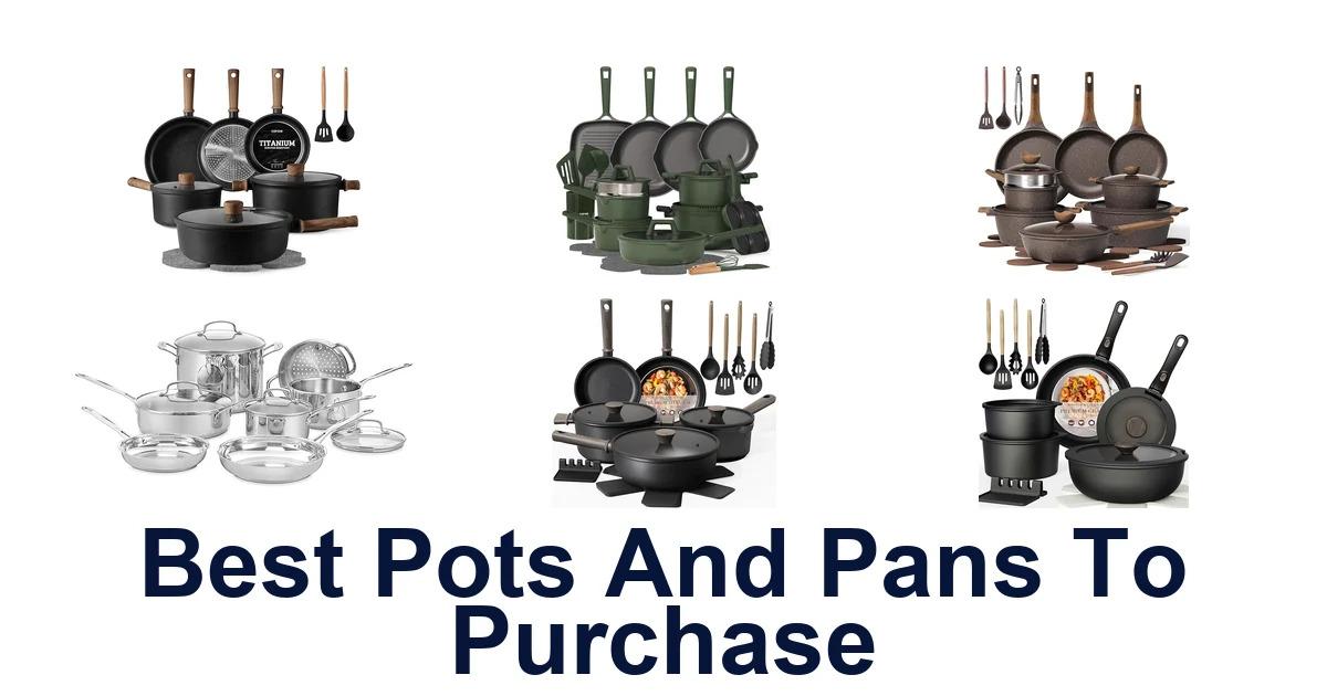 best pots and pans to purchase