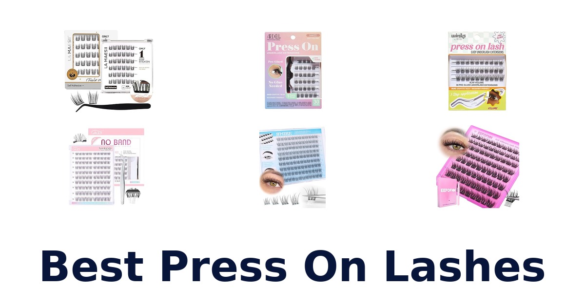 best press on lashes